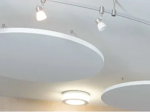 TOPIQ® Sonic element - Rock wool acoustic ceiling clouds _ Knauf Ceiling Solutions